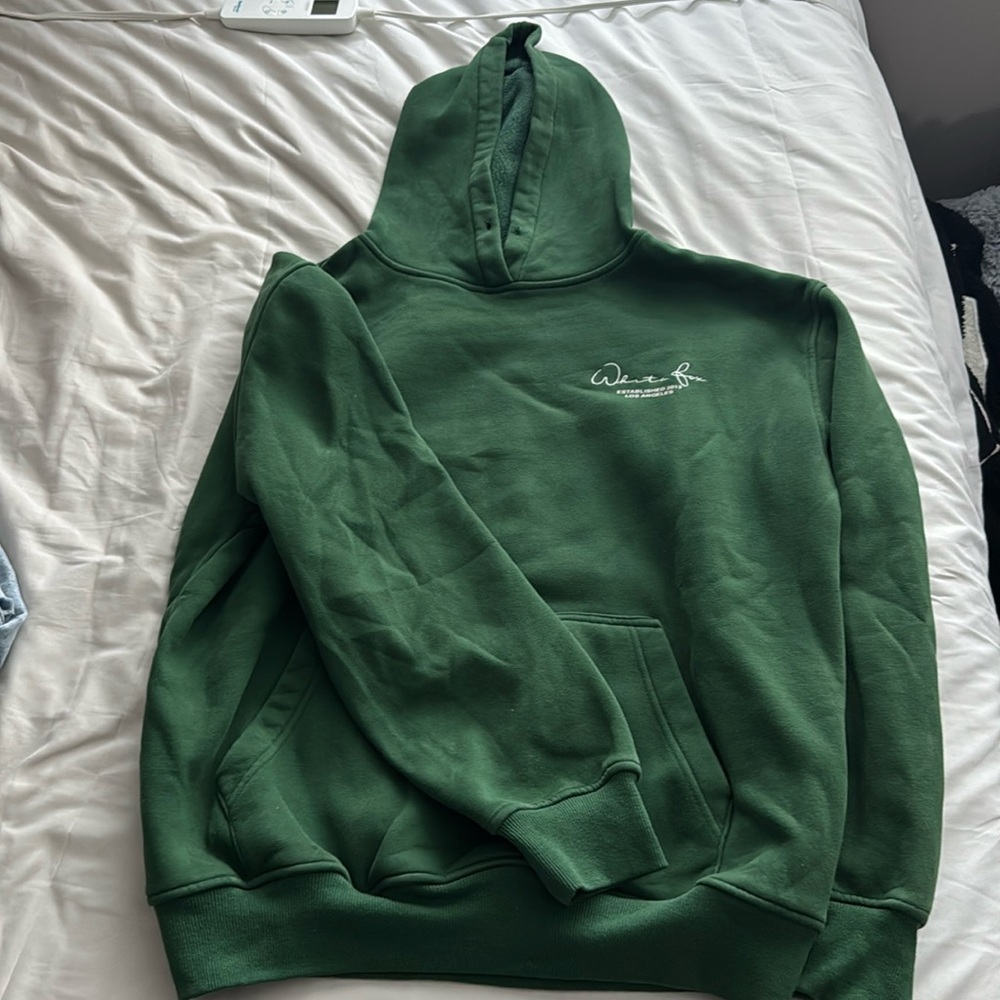 White fox hoodie
